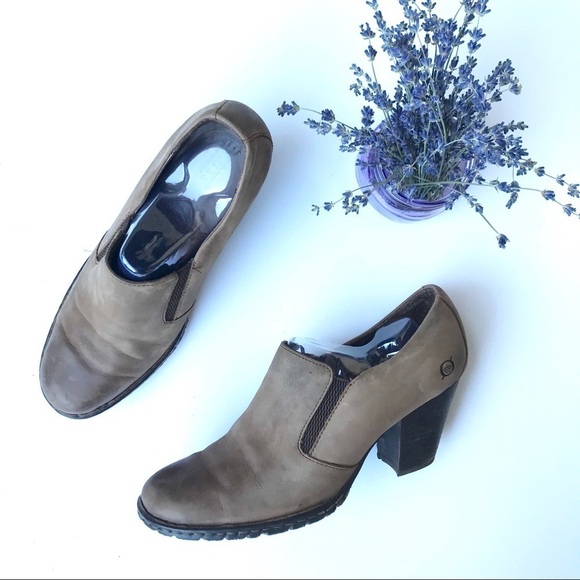 Born Heeled Leather Booties - Picture 2 of 8